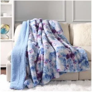 Life Comfort Bedding Life Comfort Ultimate Kids Sherpa Fleece Blanket Purple Poshmark